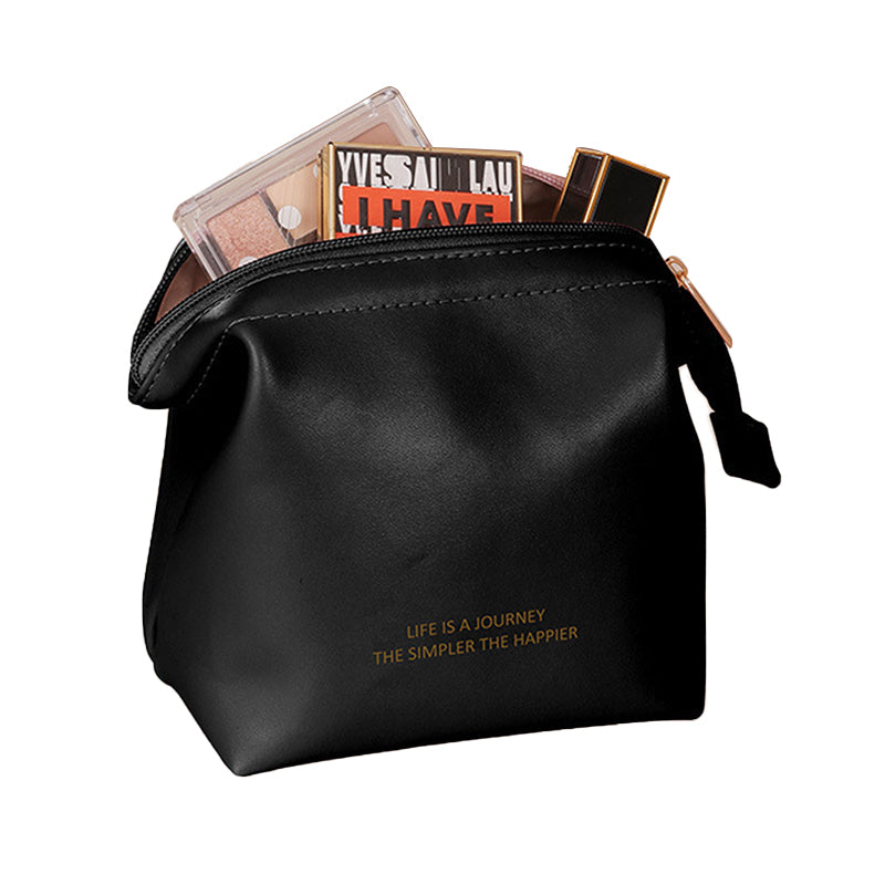 HK8288 Travel Makeup Bag PU Leather Waterproof Cosmetics Toiletry Carrying Bag for Women Girls HK8288 Travel Makeup Bag PU Leather Waterproof Cosmetics Toiletry Carrying Bag for Women Girls